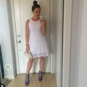 Mesh sleeveless dress